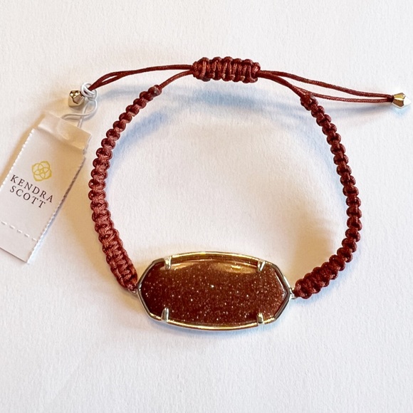 KENDRA SCOTT: ELLE LEATHER WRAP BRACELET main image 0